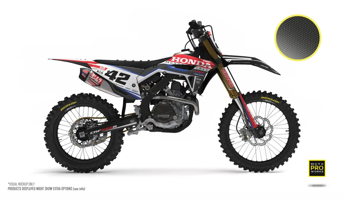 Honda Graphics - "Siguiente" (Carbon/Red) 1
