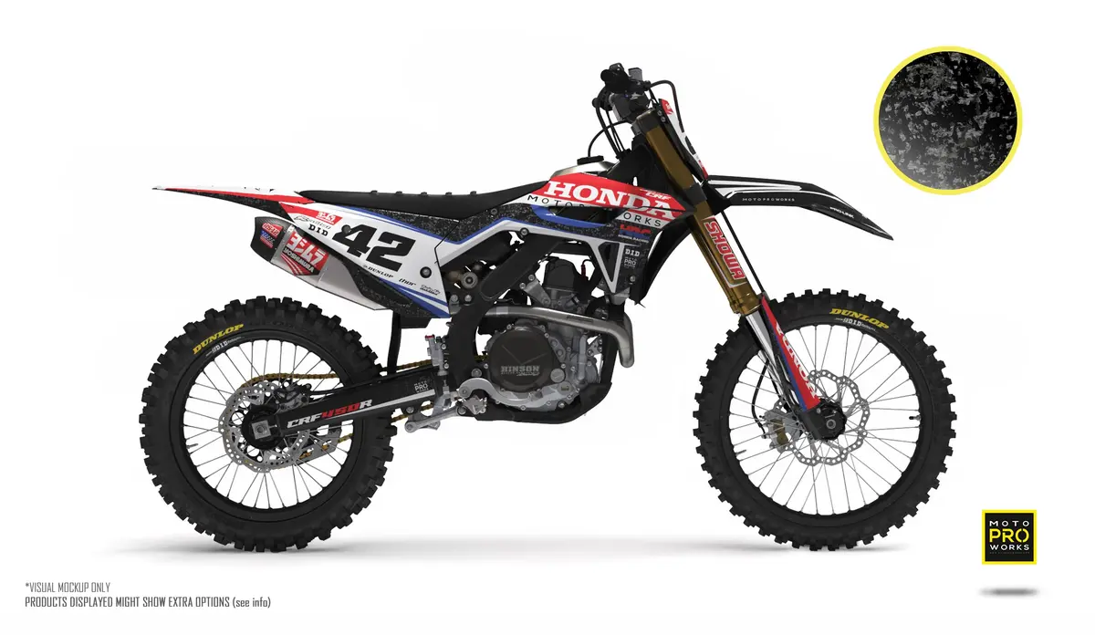 Honda Graphics - "Siguiente" (Forged Carbon/Red) 1