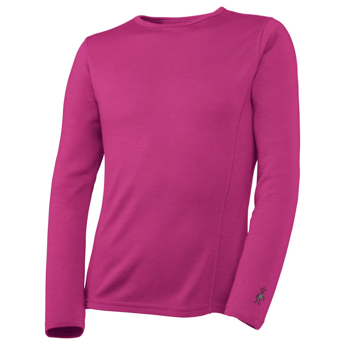 Smartwool Midweight Crew – Youth - Pink 1