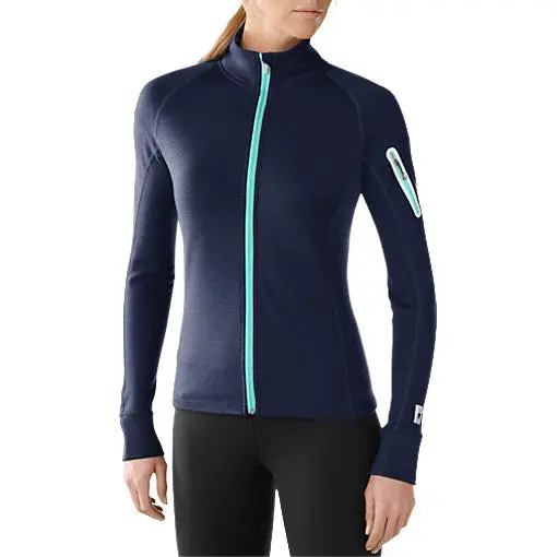 Smartwool Merinomax Full Zip – Women's - Navy 1