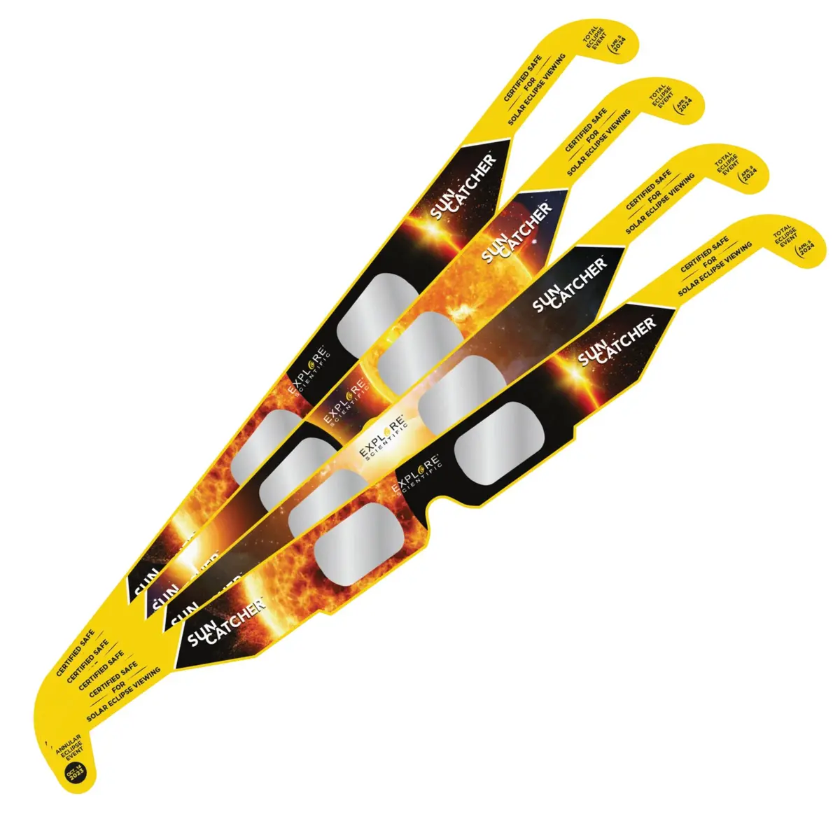 Sun Catcher Solar Eclipse Glasses (4-Pack Assortment) 1