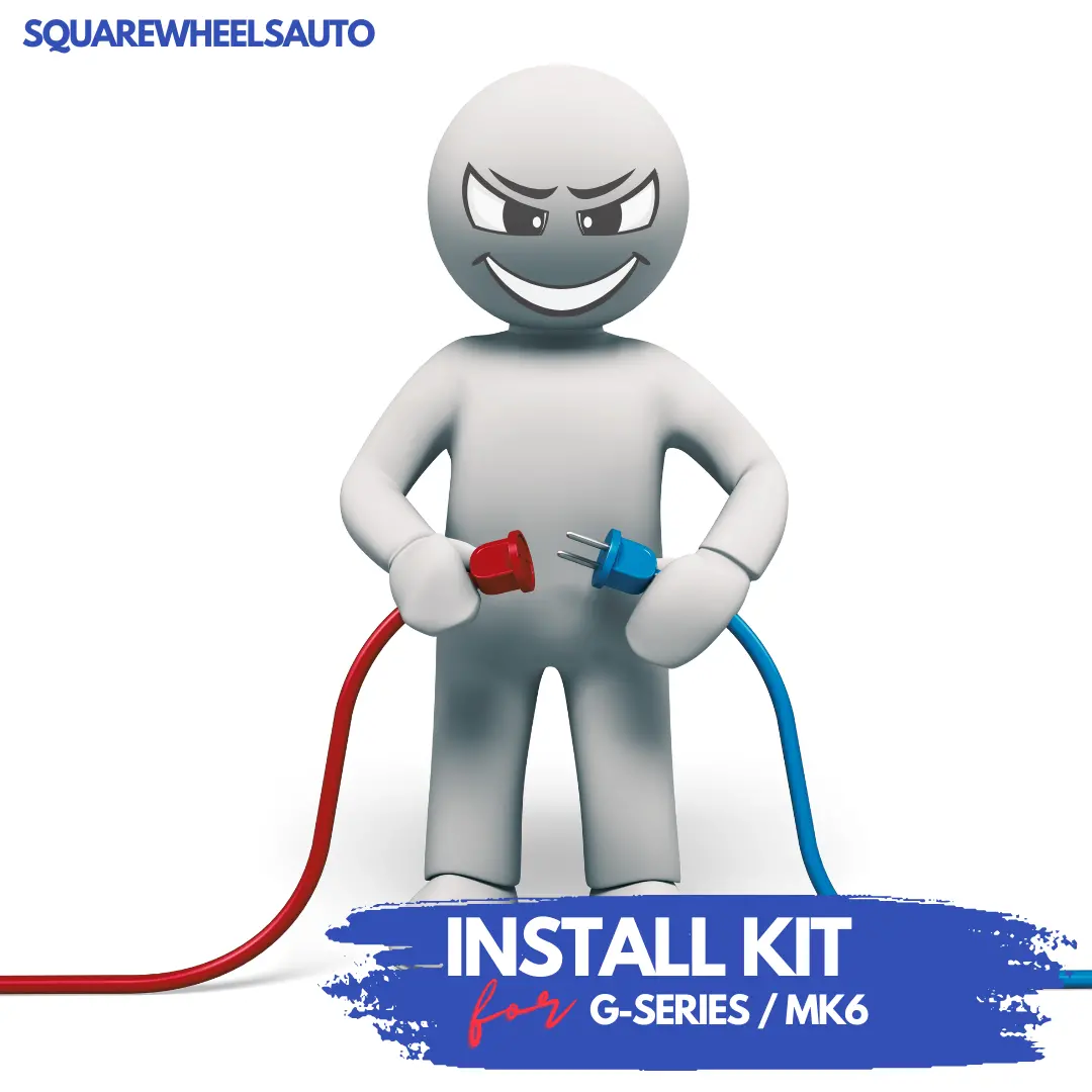 Spare Wiring/Install Kit For Squarewheels Headunits 1