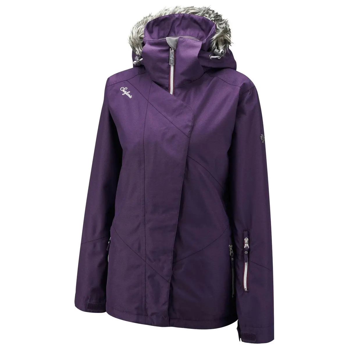 Surfanic Oblique Jacket – Women's Purple 1