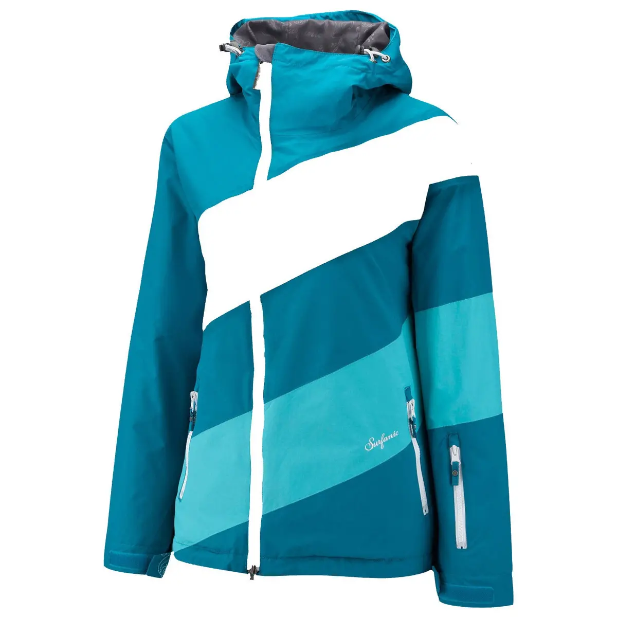 Surfanic Trinity Jacket – Women's - Turquoise 1