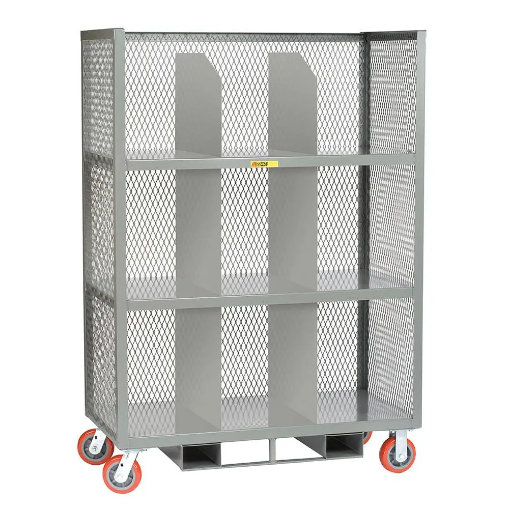 Forkliftable Order Picking Truck With Shelf Dividers 1
