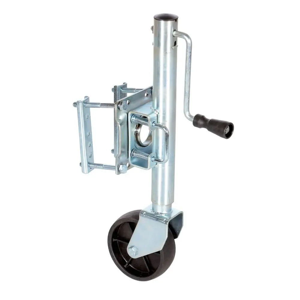Side Mount Swivel Wheel Trailer Jack 1