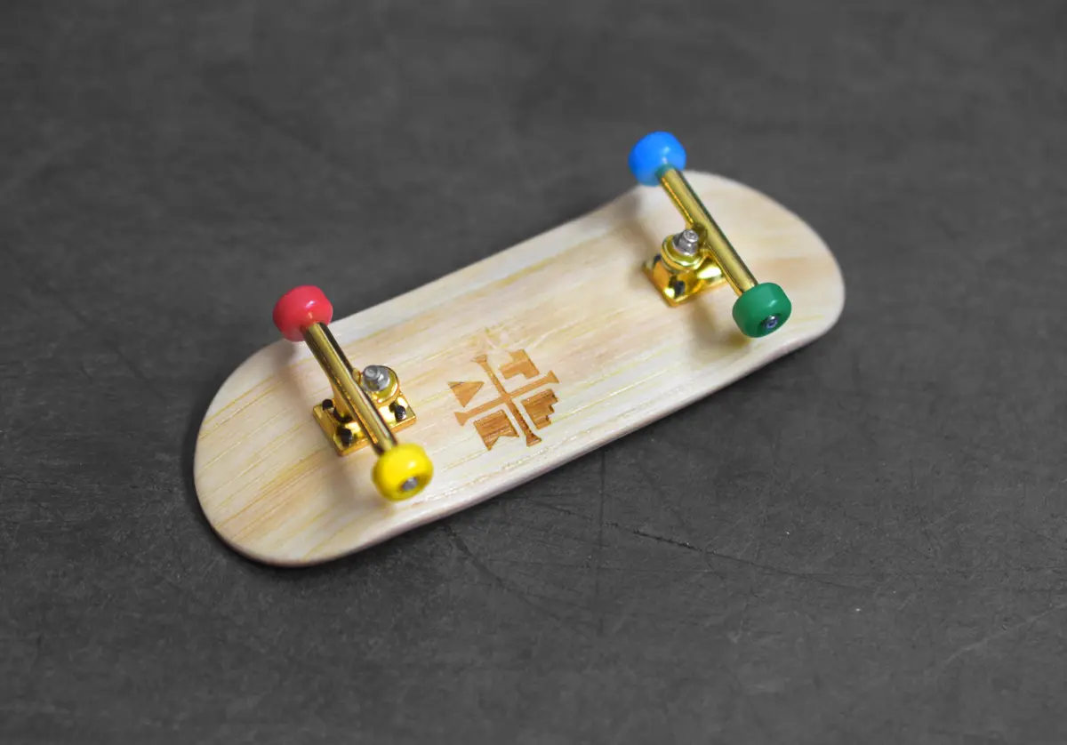 34Mm Prolific Gen2 Fingerboard Complete - "Firework" Colorway - Gen2 Prodigy Trucks + Pro Duro Bubble Bushings 1