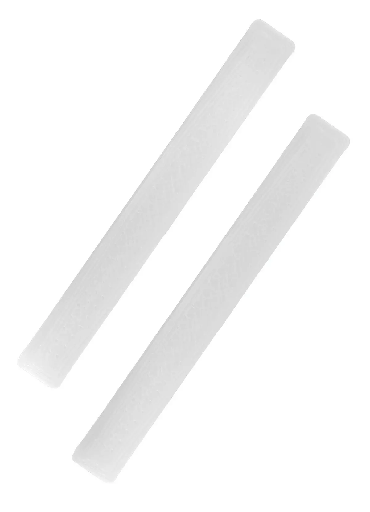 Gem Edition Board Rails (Adhesive Backing) - White Quartz 1
