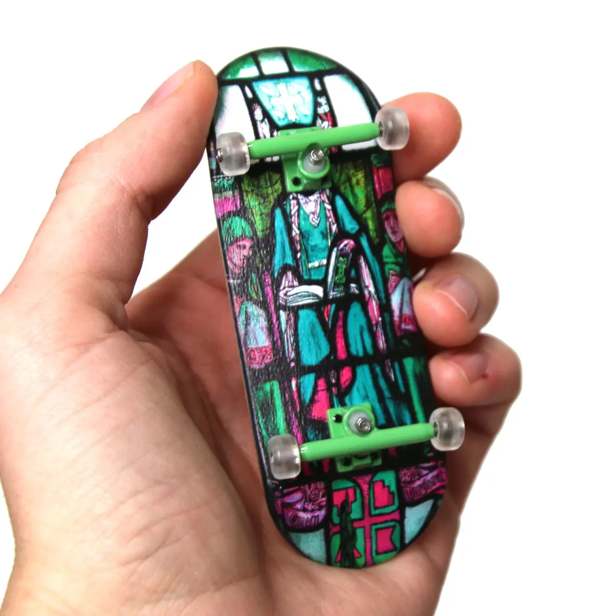 34Mm Gen2 Fingerboard Complete - "Queen Margaret Stained Glass" Edition 1