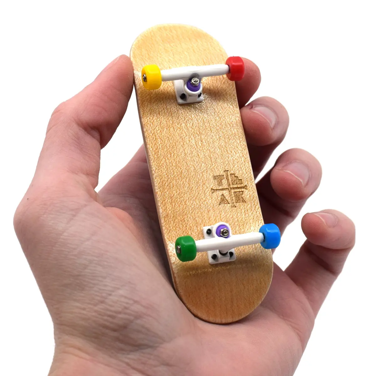 32Mm Prolific Gen2 Fingerboard Complete - "Everything Is Awesome" Colorway - Gen2 Prodigy Trucks + Pro Duro Bubble Bushings 1