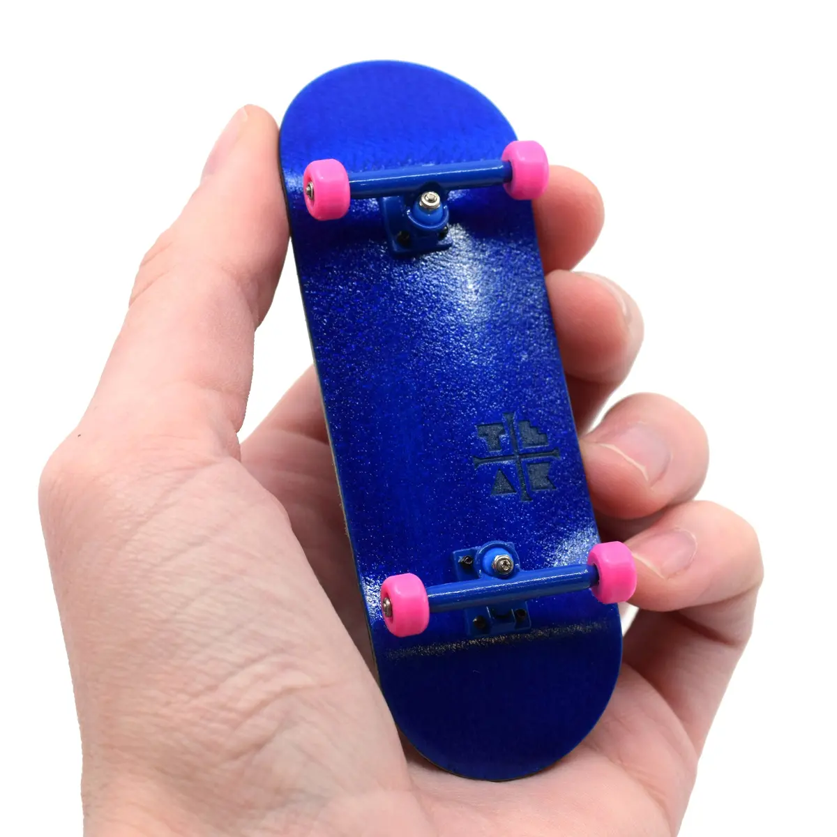 32Mm Prolific Gen2 Fingerboard Complete - "Blue & Pink" Colorway - Gen2 Prodigy Trucks + Pro Duro Bubble Bushings 1