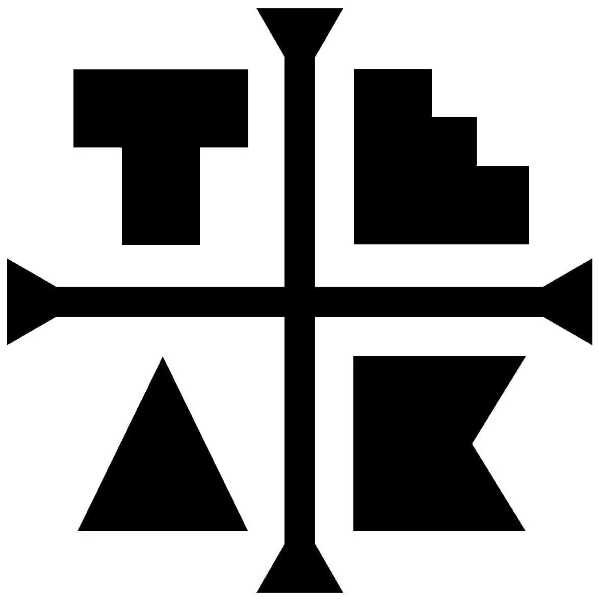 Extra Large Teak Logo Sticker For Parks/Walls/Windows (11" Large) 1