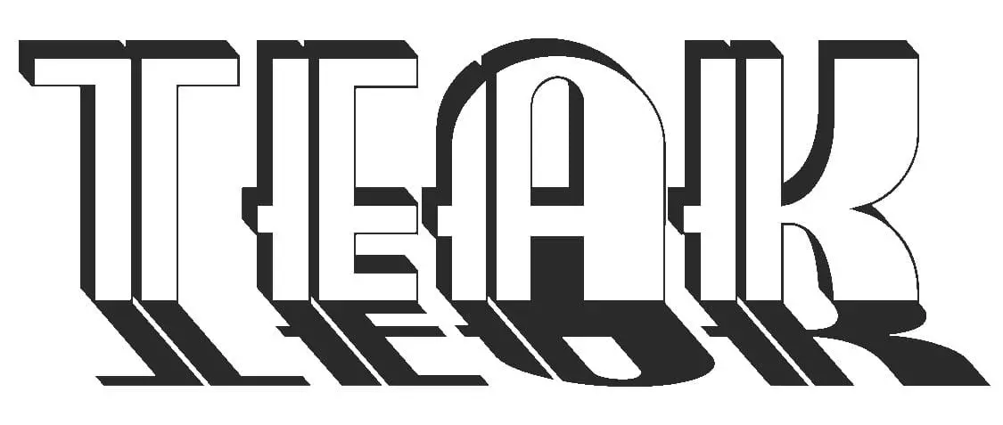 Teak Shadow Decal – Sleek 5″ Vinyl Graphic