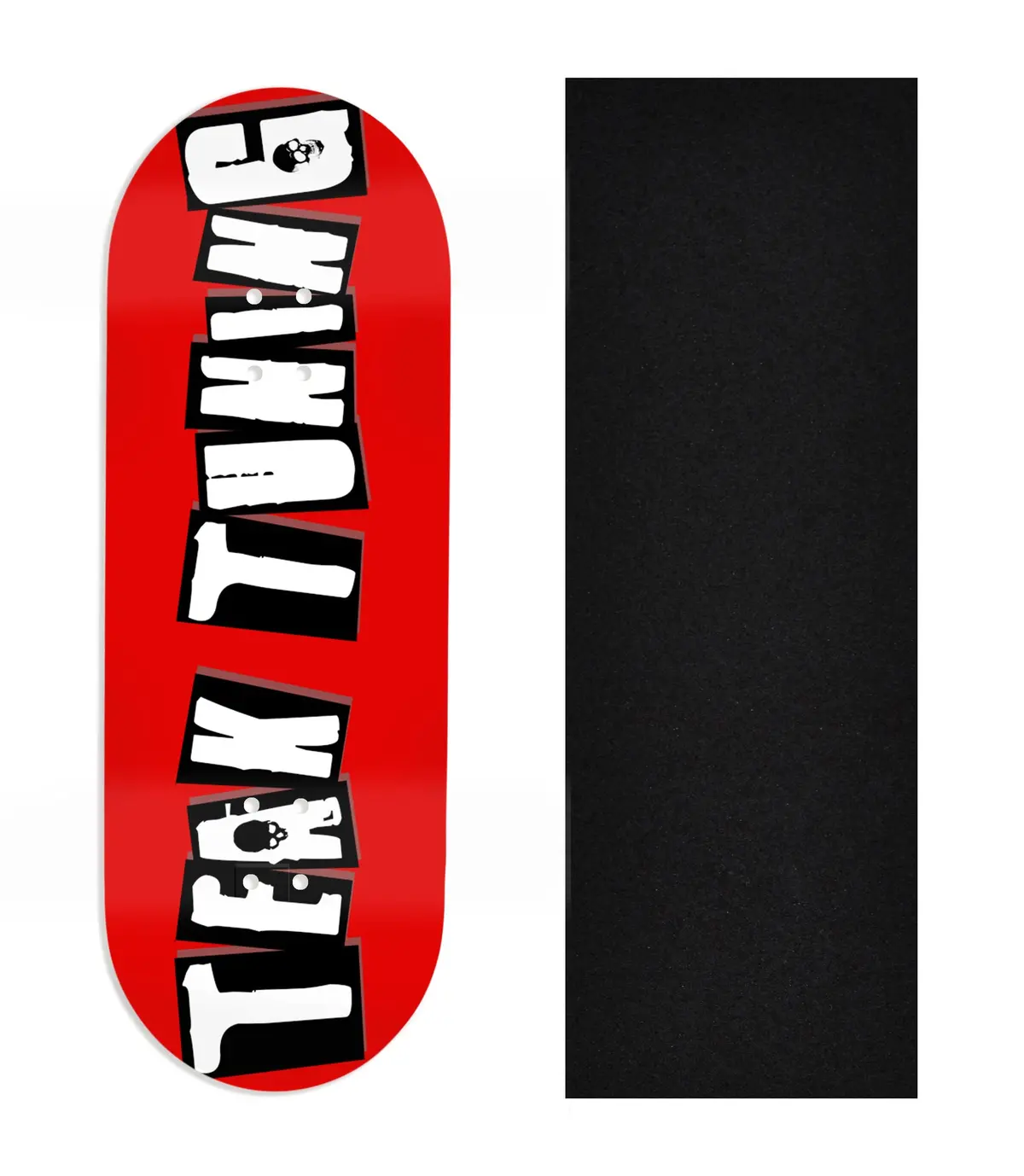 Heat Transfer Graphic Wooden Fingerboard Deck, Design Contest 2024 Winner, Fbb_Ok - "Urban Streak" 1