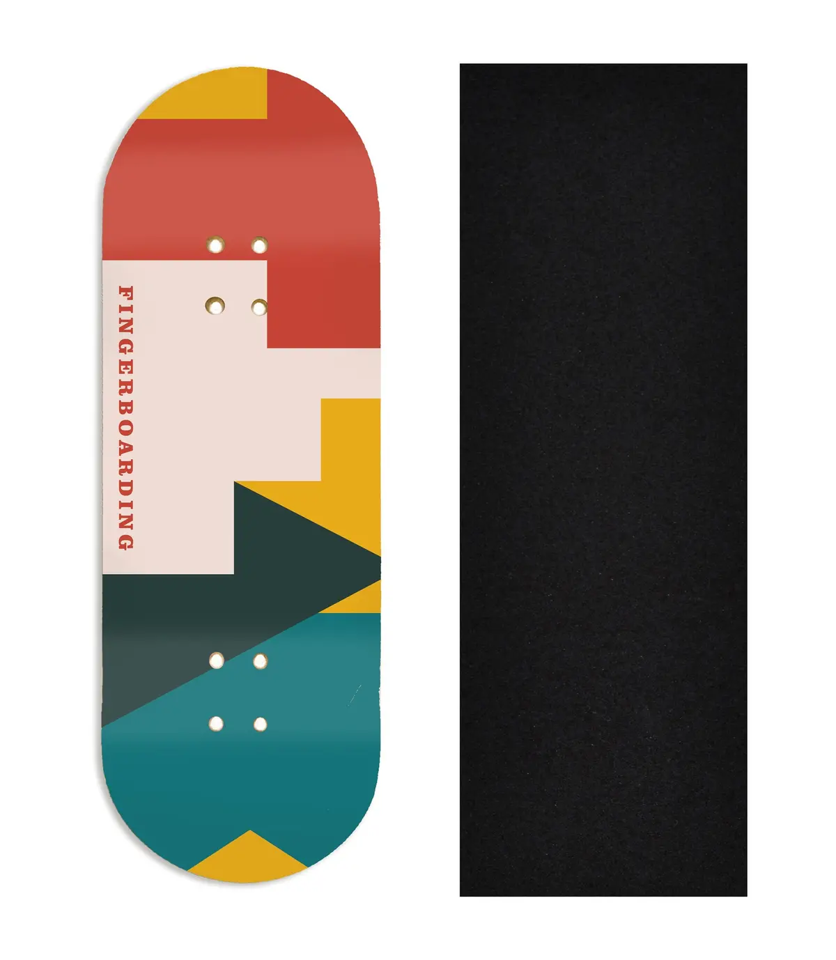 Heat Transfer Graphic Wooden Fingerboard Deck, @Constant_Signs - Entry#22 1