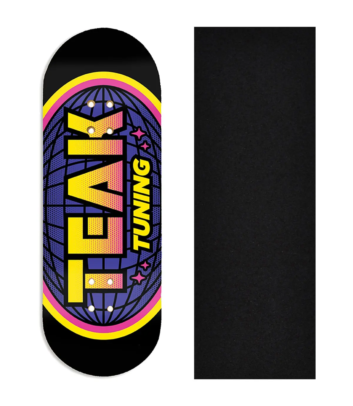 Heat Transfer Graphic Wooden Fingerboard Deck, @Lukecline - Entry#69 1