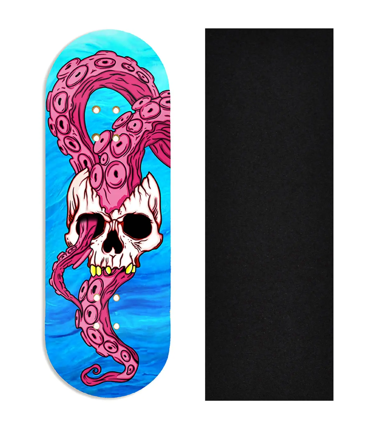 Heat Transfer Graphic Wooden Fingerboard Deck, Andrew Walters - Entry#126 1