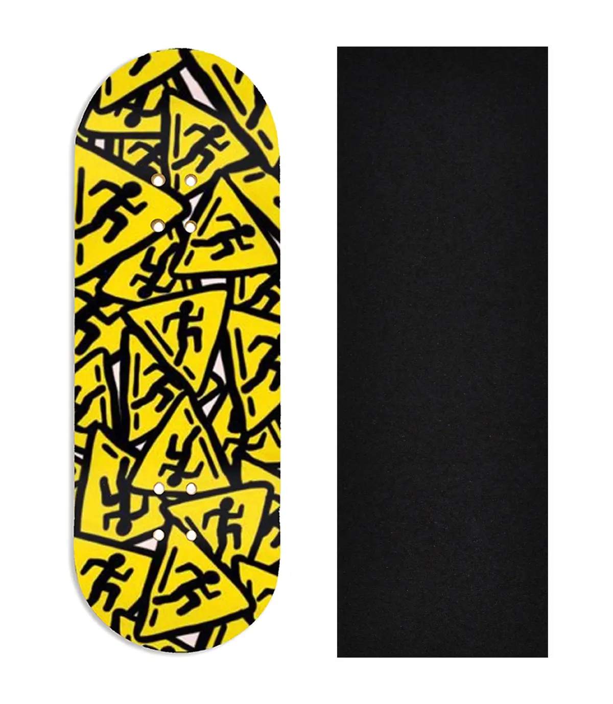 Heat Transfer Graphic Wooden Fingerboard Deck, @Dollhouse.Fb - Entry #138 1