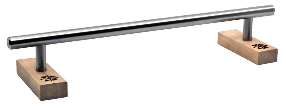 Prolific Series - Round Fingerboard Rail - Matte Silver Colorway - Long Edition (11.25 Inch) 1