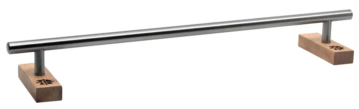 Prolific Series - Round Fingerboard Rail - Matte Silver Colorway - Extra Long Edition (15 Inch) 1
