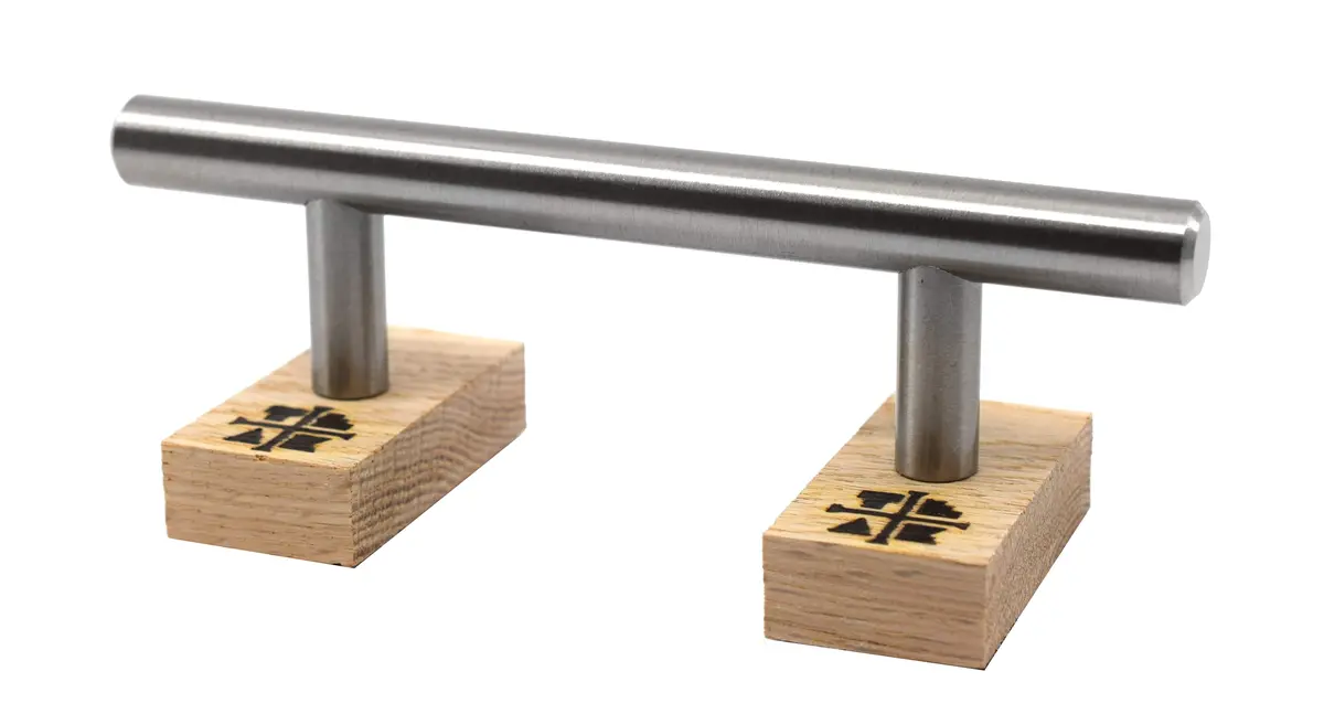 Prolific Series - Round Fingerboard Rail - Matte Silver Colorway - Micro Edition (5.3 Inch) 1