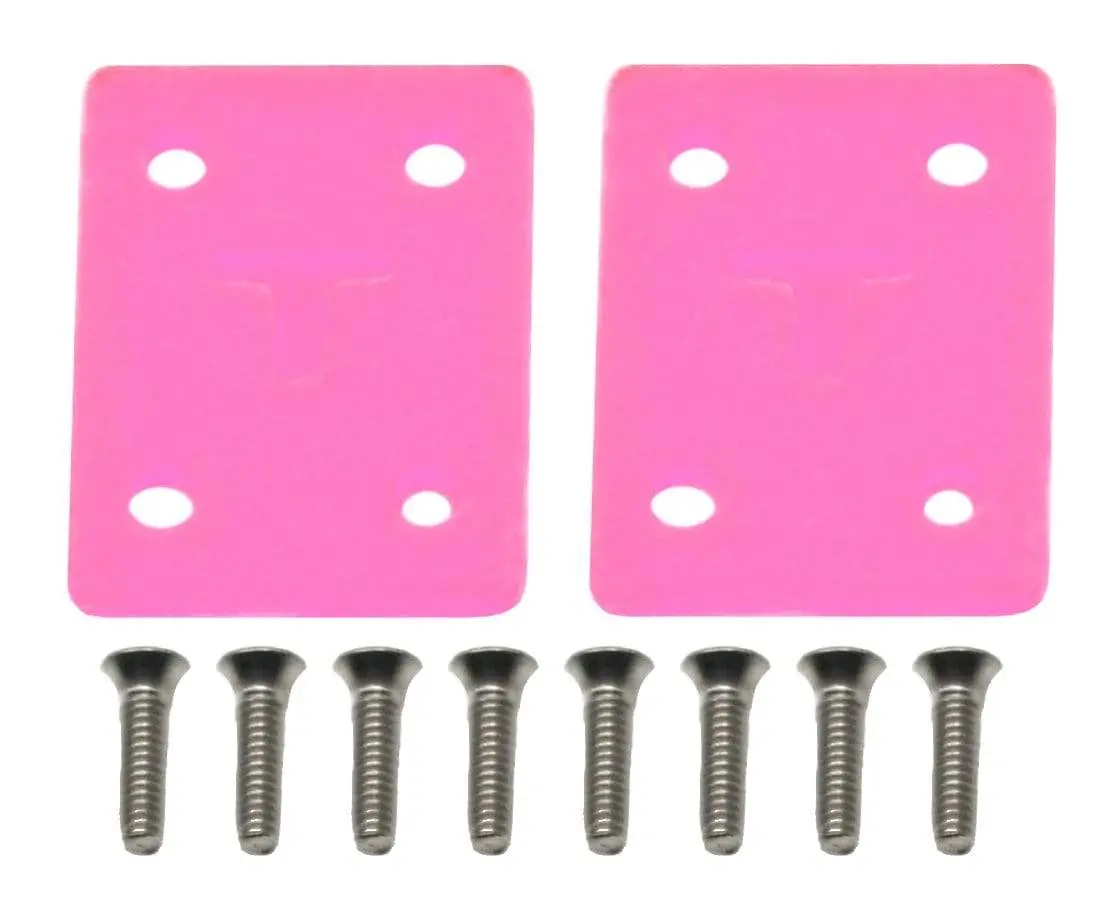 Riser Pad Kit (Includes 8 Long Screws) - Flamingo Pink 1