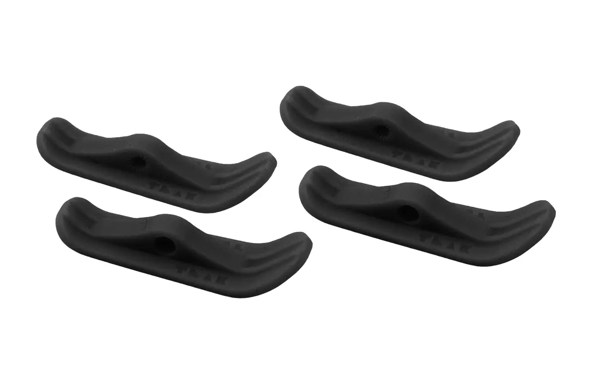 Finger Skis - 43 Mm Long - Upgraded Resin Construction - Midnight Black Colorway 1