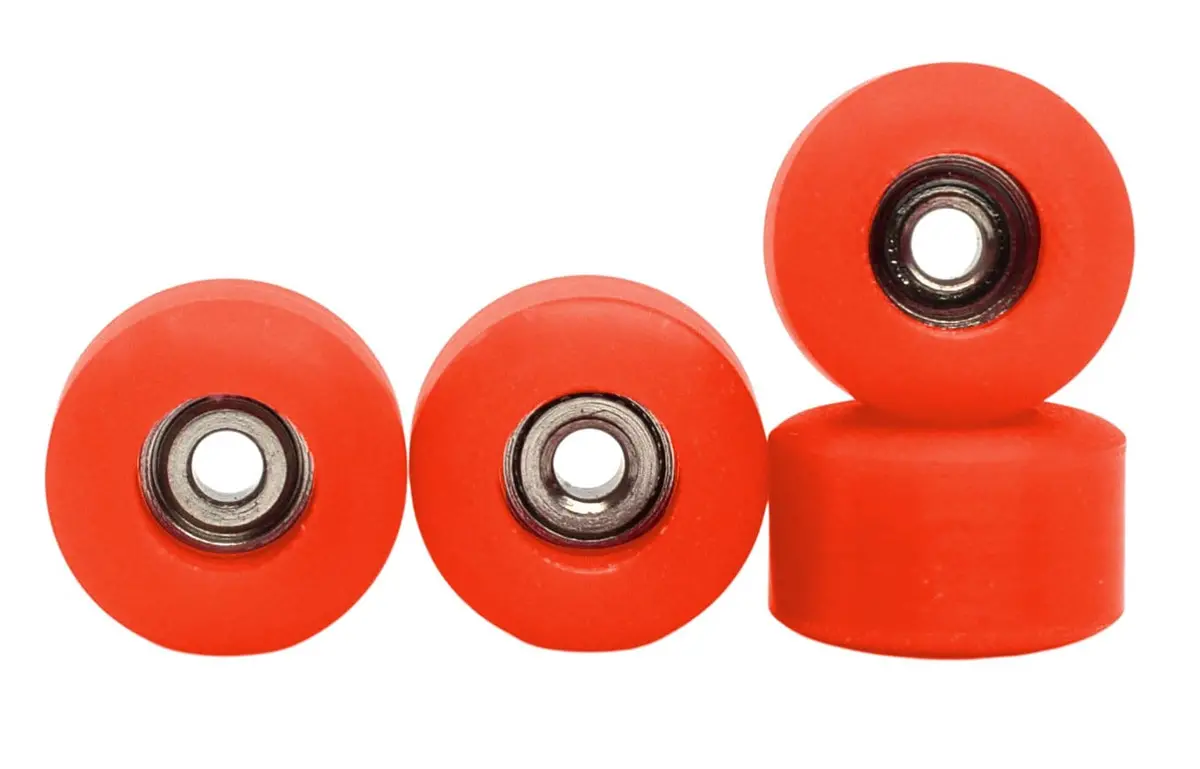 Apex New Street Wheels - 71D Urethane - Ultraspin Bearings - "Lava Orange" 1