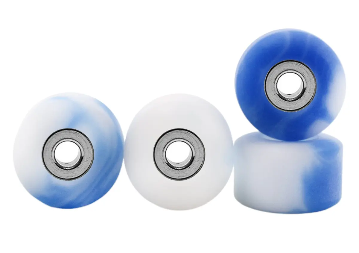 Apex New Street Wheels - 61D Urethane - Ultraspin Bearings - "Ocean Swirl" 1