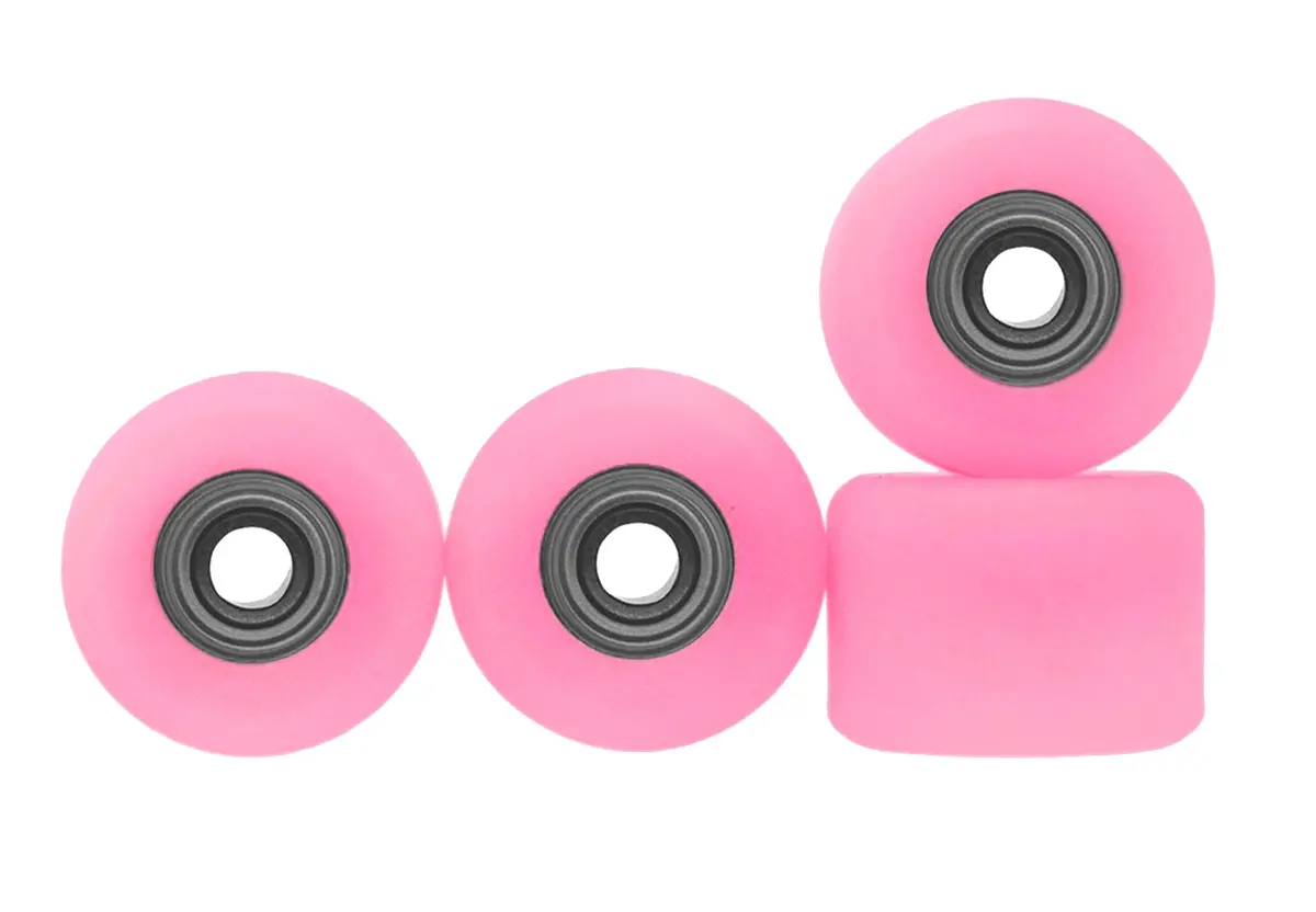Apex Shorty Wheels - 61D Urethane - Abec-9 Bearings - "Gumdrop" 1