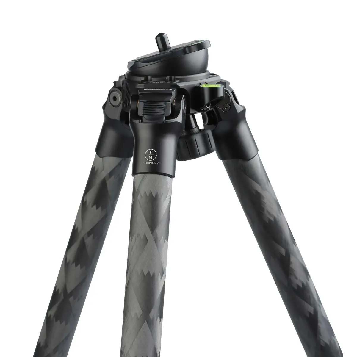Tr344lbl Carbon Fiber Tripod With Leveling Head | 4 Sections 71 Inches Height 1