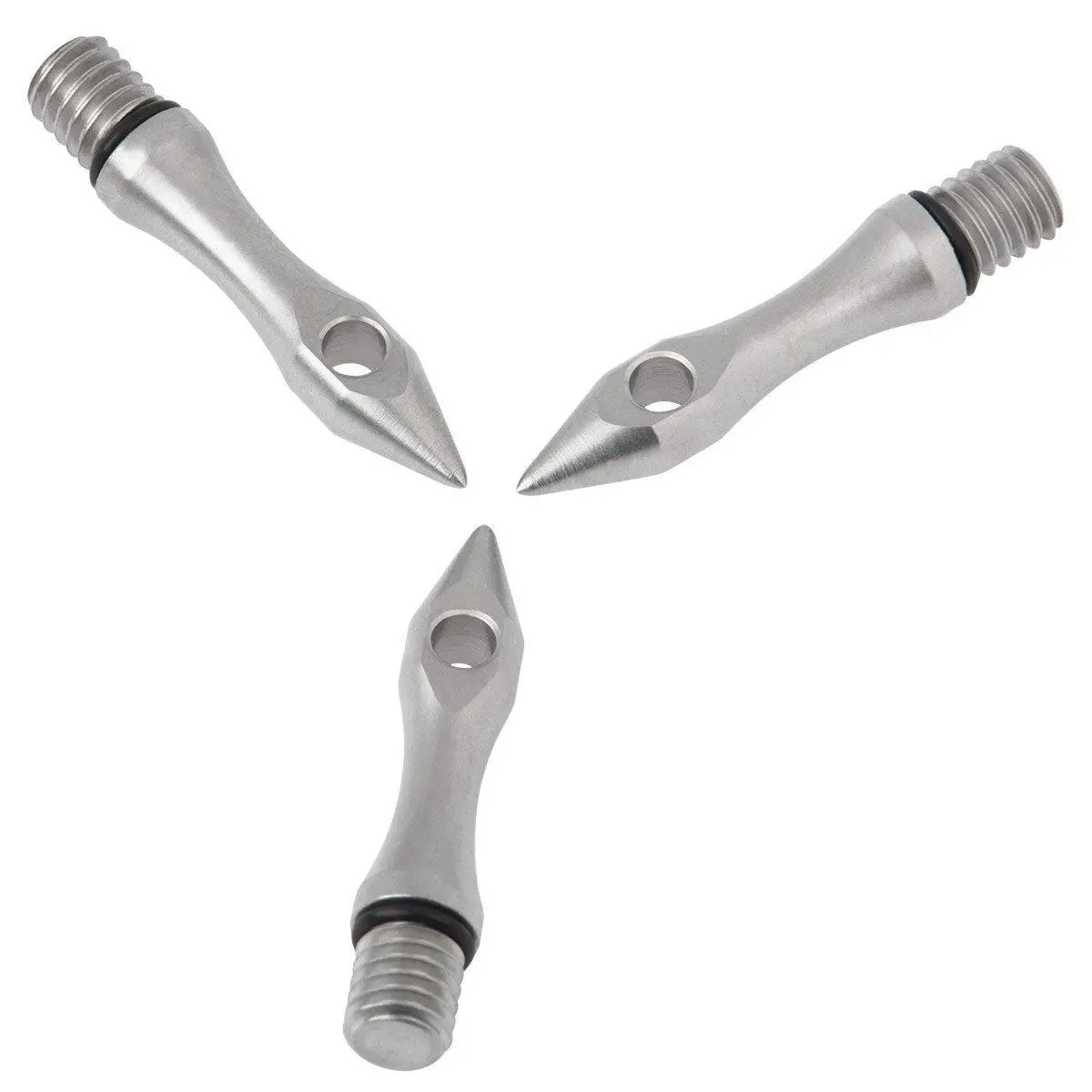 Tr34sp3 Pro-Stix Hardened Stainless Steel Tripod Foot Spikes For 34 Series 1