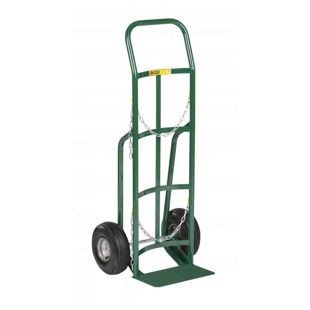 Single Cylinder Hand Truck W/ Continuous Handle (Pneumatic Wheels) 1