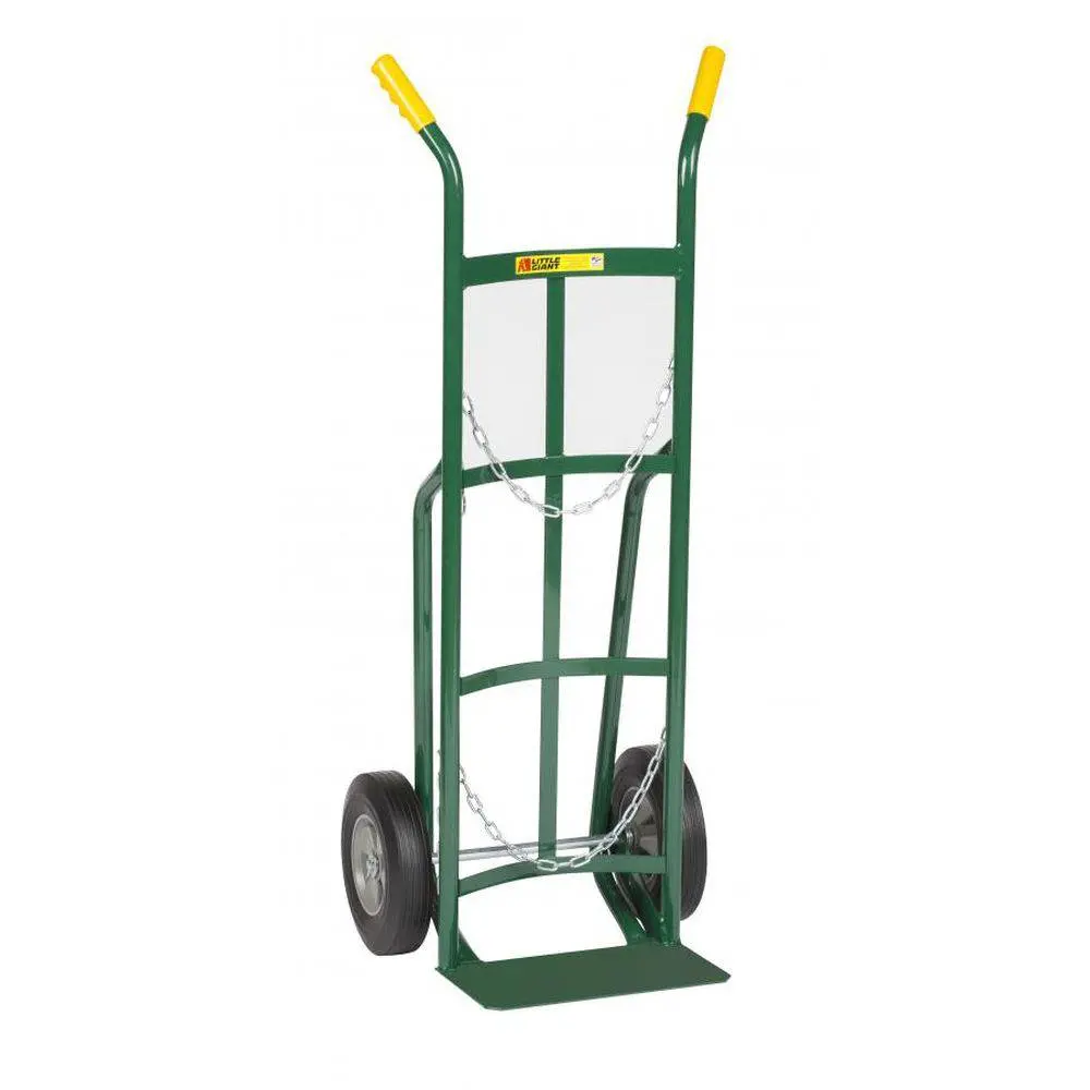 Single Cylinder Hand Truck Double Pin (Semi-Pneumatic Wheels) 1