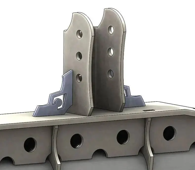 Tall Adjustable Truss Upper Link Mount 2