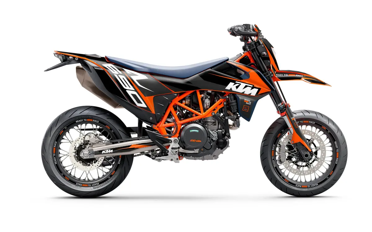 Ktm 690 Enduro Graphics - "Tempest" (Black) 1