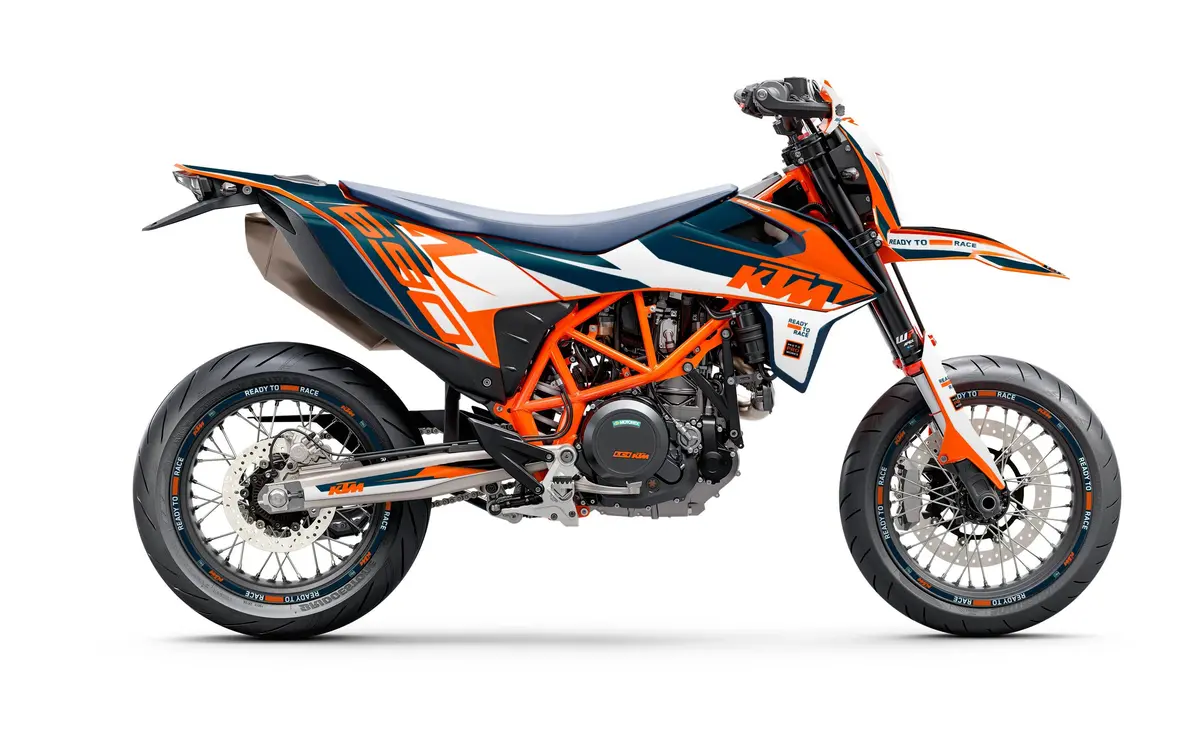 Ktm 690 Smc-R Graphics - "Tempest" (Blue) 1