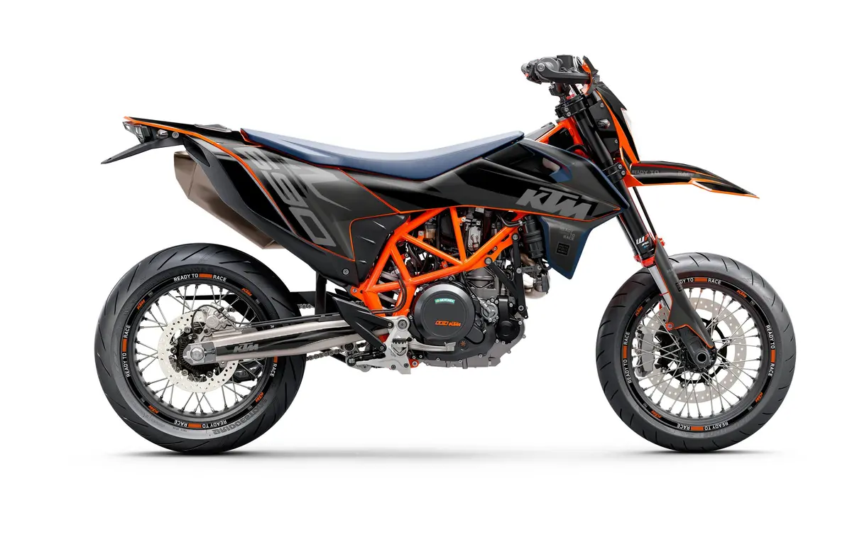 Ktm 690 Enduro Graphics - "Tempest" (Grey) 1