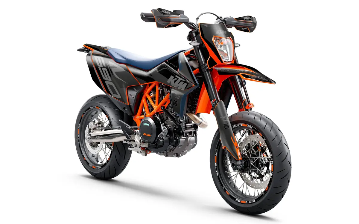 Ktm 690 Enduro Graphics - "Tempest" (Grey) 2