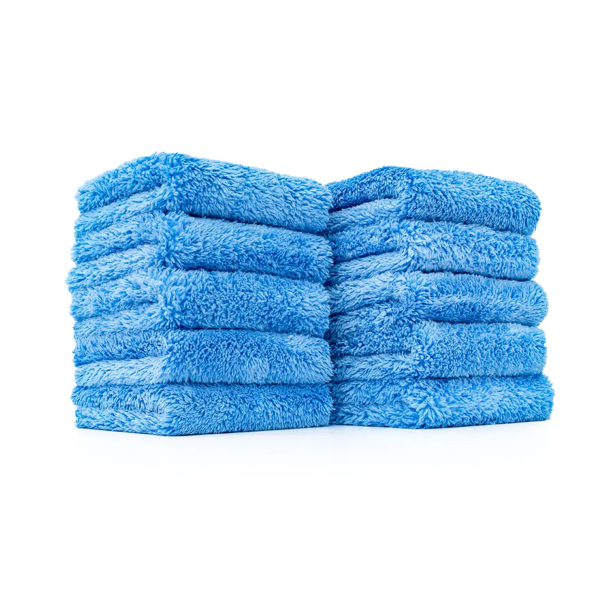 The Rag Company The Eaglet 500 Ultra Plush Microfibre Towel (10 Piece) - Blue 1