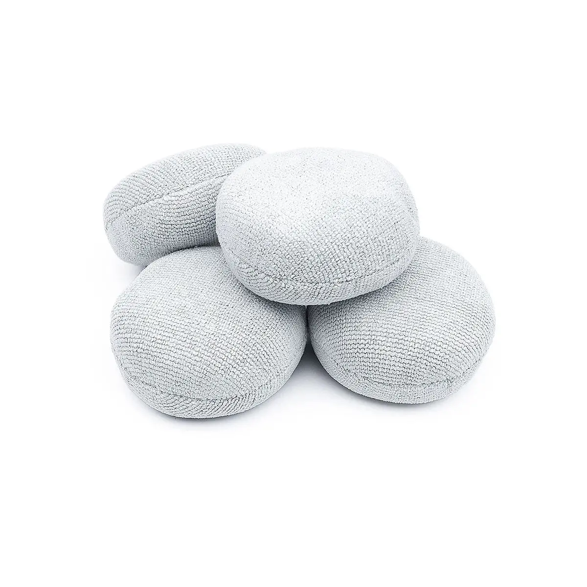 The Rag Company Pearl Puck Applicator - Ice Grey 1