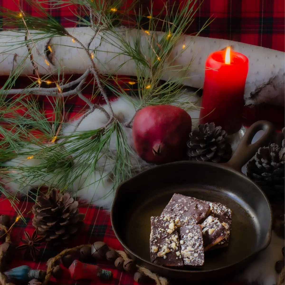 The Legend Toffee - Dark Chocolate & Walnut English Toffee 1