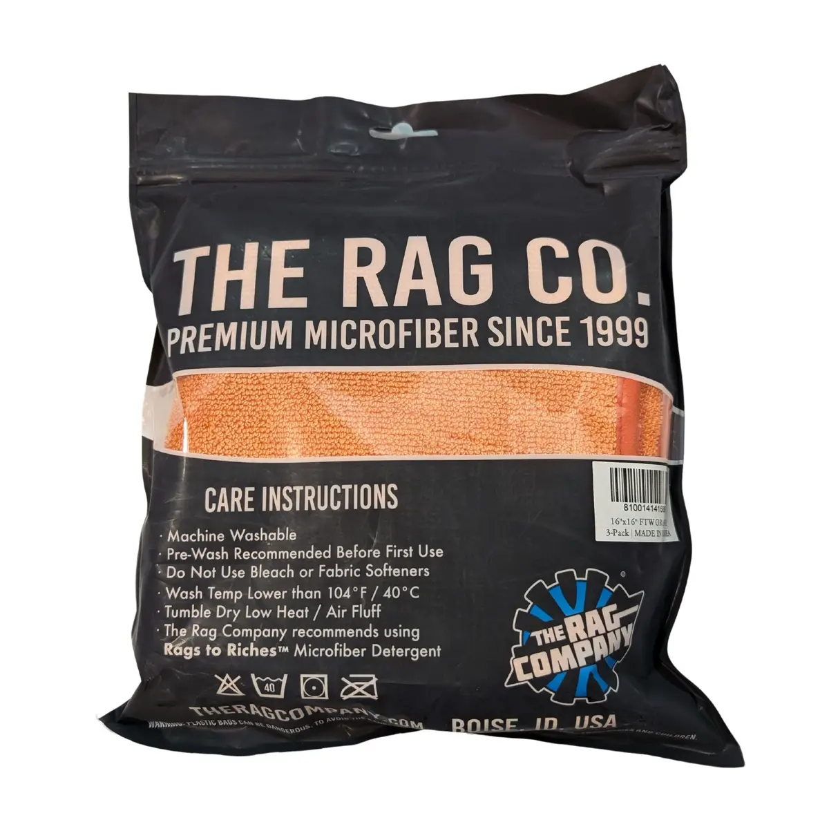 The Rag Company Premium Ftw Twist Loop Glass Towel 5