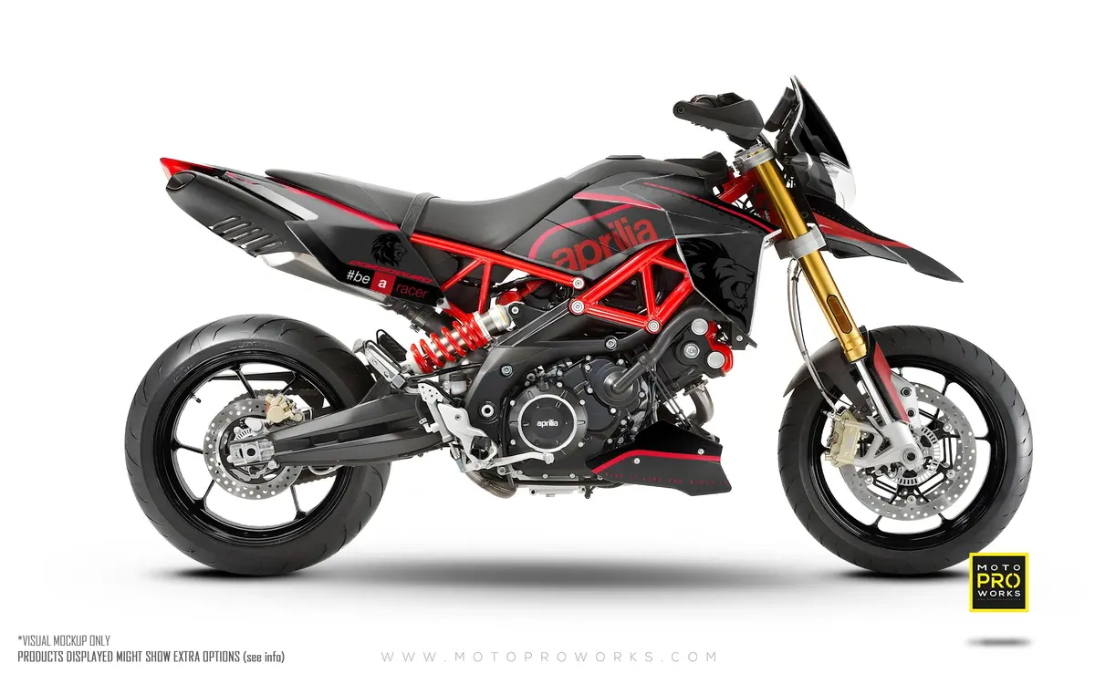 Aprilia Dorsoduro 750 / 900 / 1200 Graphics - "Roar" (Grey) 1