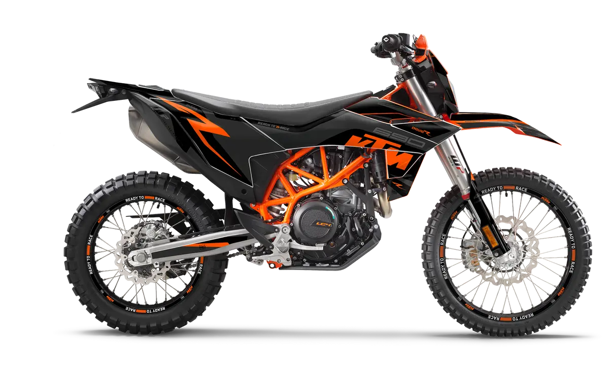 Ktm 690 Enduro R 2026 Graphics - "Torque" (Black/Orange) 1