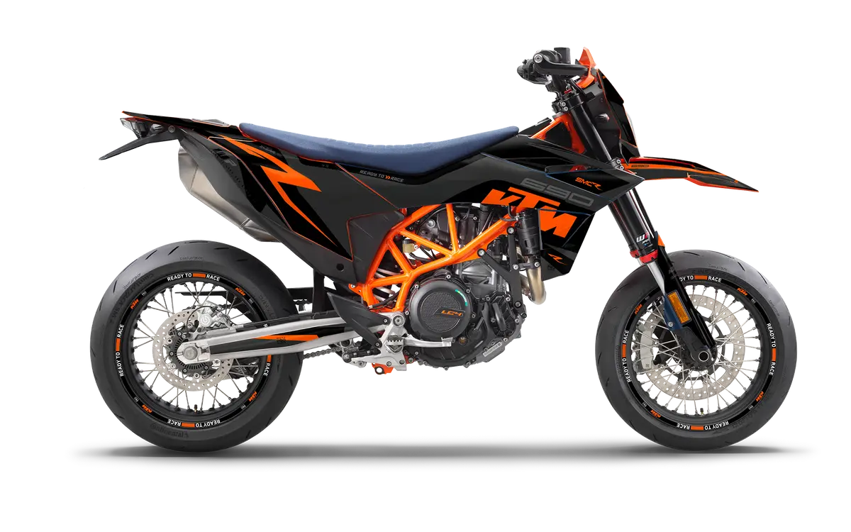 Ktm 690 Smc-R 2026 Graphics - "Torque" (Black/Orange) 1