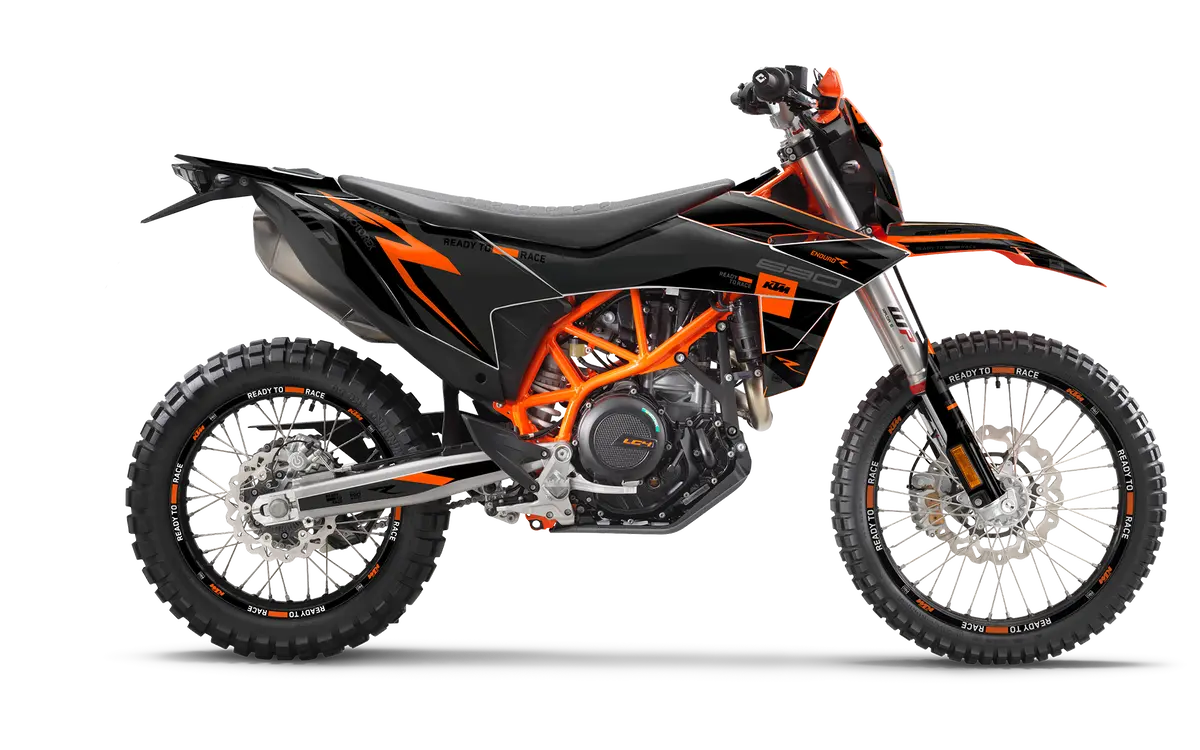Ktm 690 Enduro R 2026 Graphics - "Torque Reloaded" (Black/Orange) 1