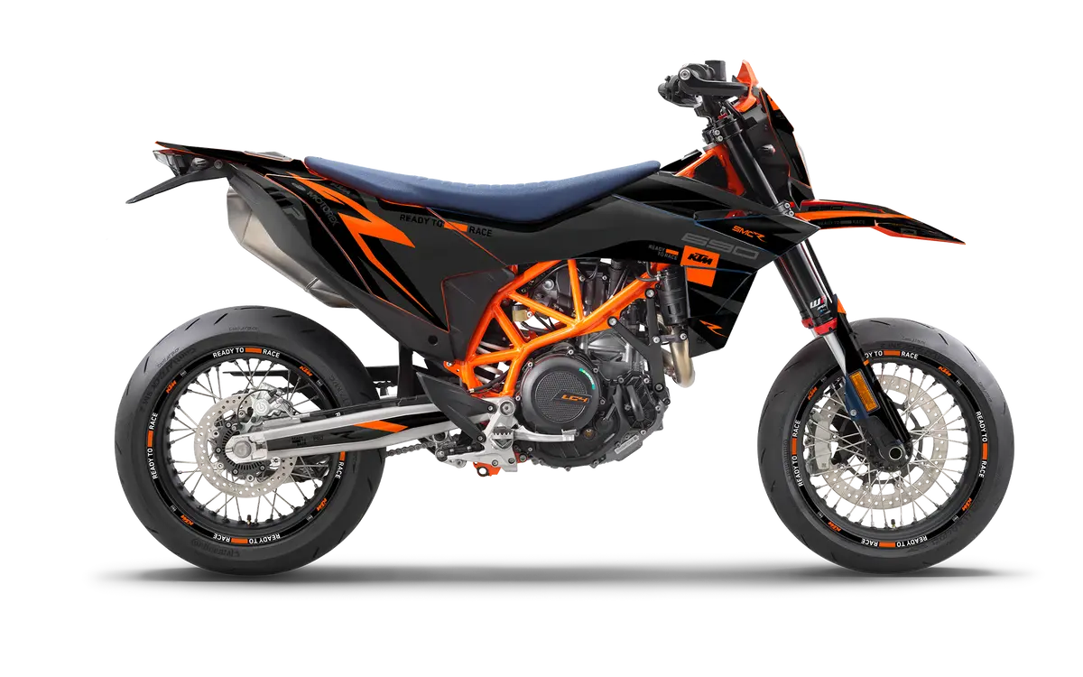 Ktm 690 Smc-R 2026 Graphics - "Torque Reloaded" (Black/Orange) 1