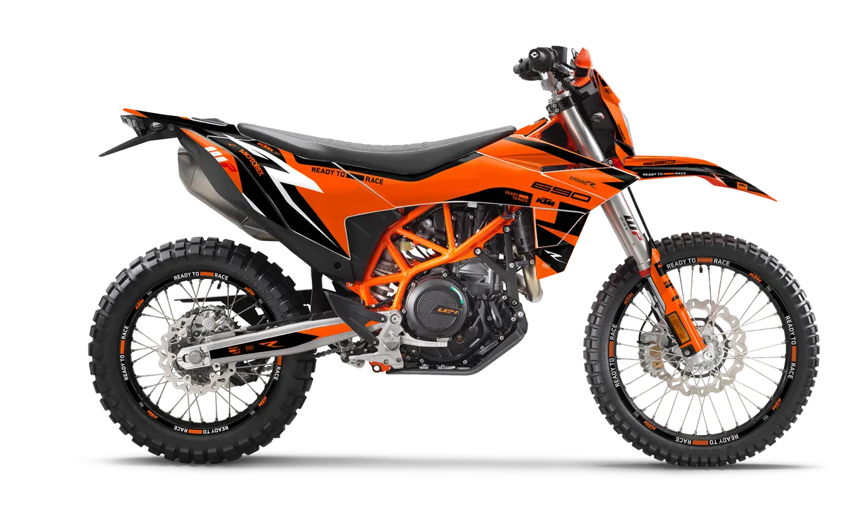 Ktm 690 Enduro R 2026 Graphics - "Torque Reloaded" (Orange) 1