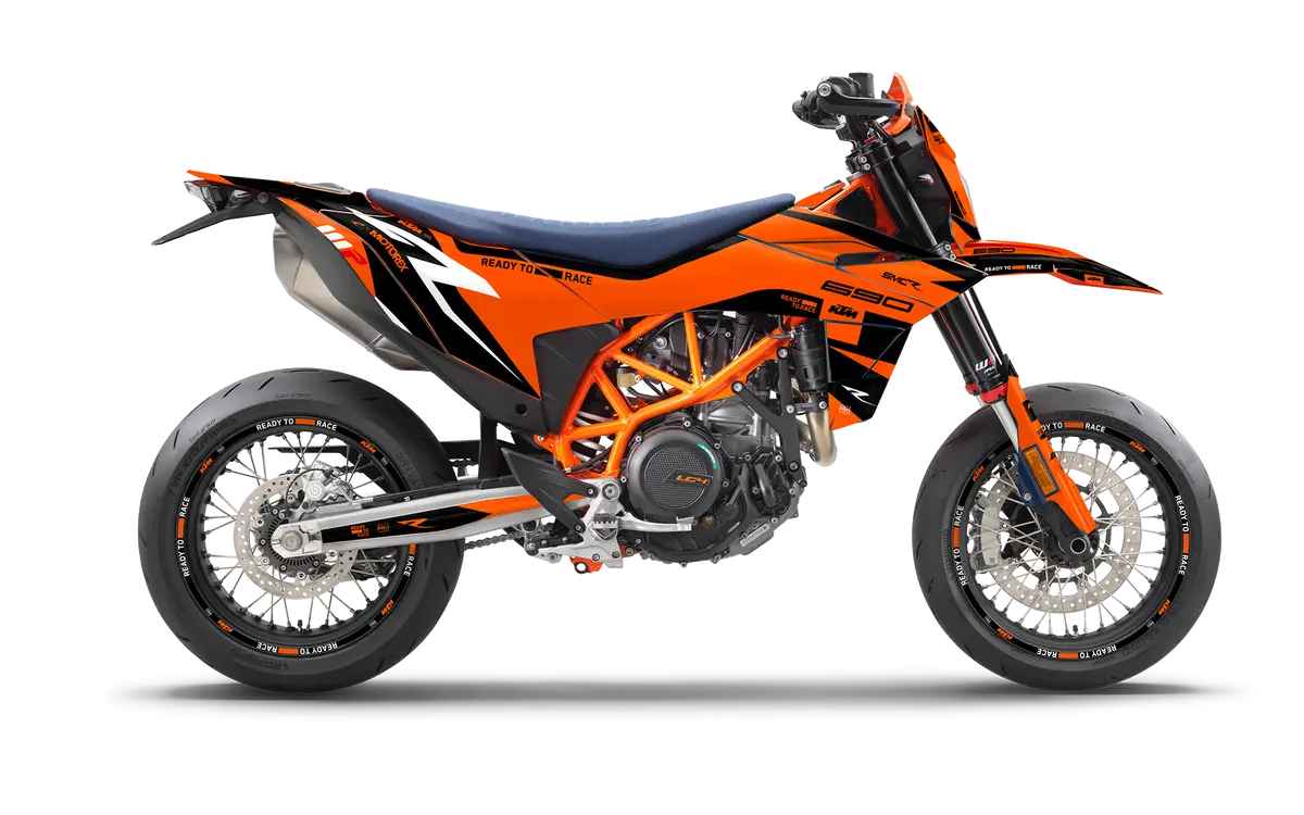 Ktm 690 Smc-R 2026 Graphics - "Torque Reloaded" (Orange) 1